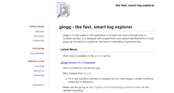 Desktop Screenshot of glogg.bonnefon.org